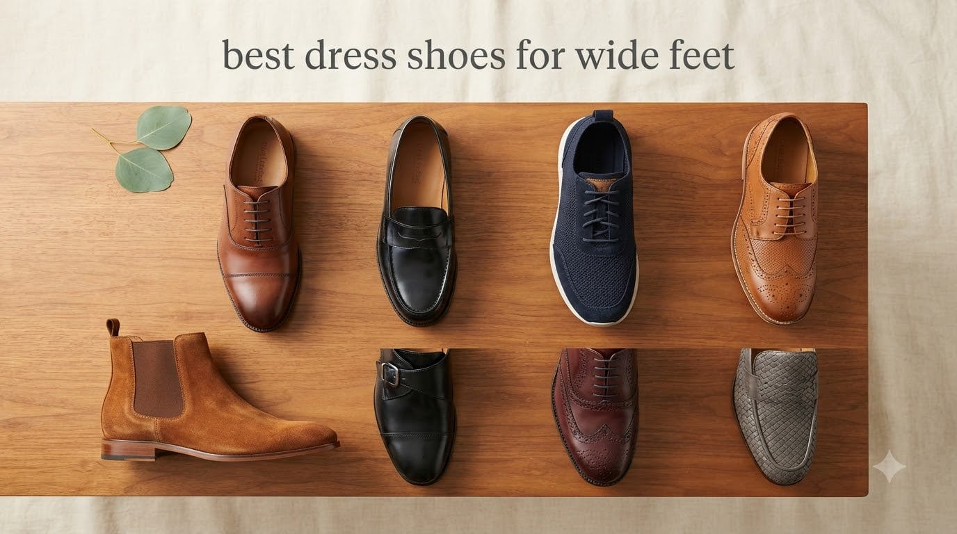 best dress shoes for wide feet
