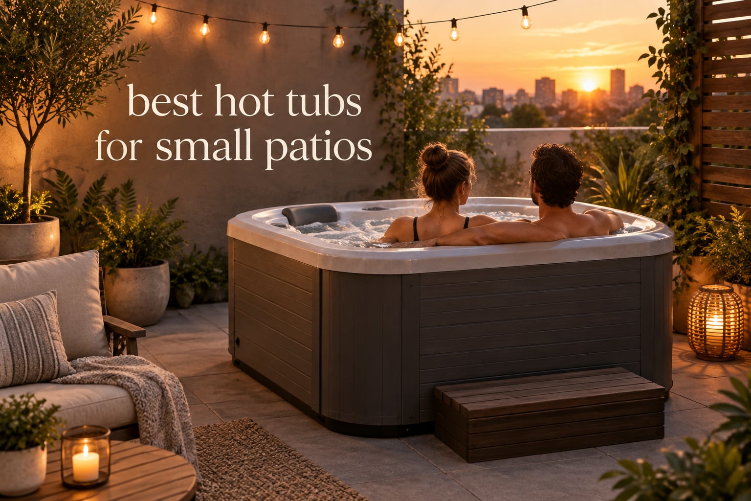 best hot tubs for small patios