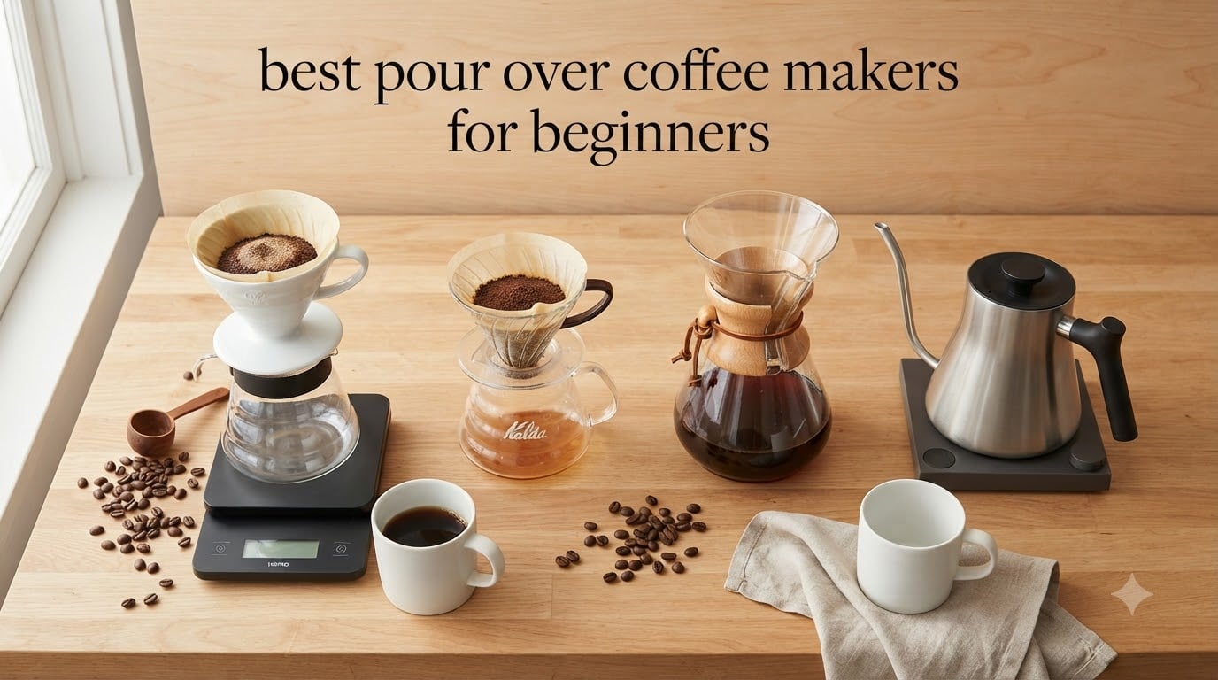 best pour over coffee makers for beginners