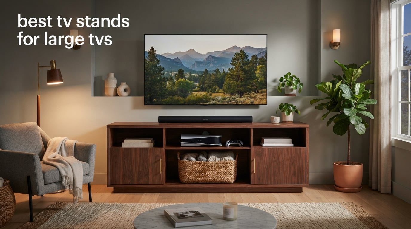 best tv stands for large tvs