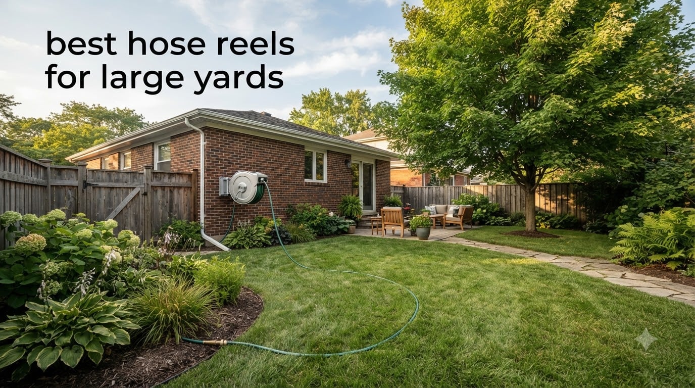 best hose reels for large yards