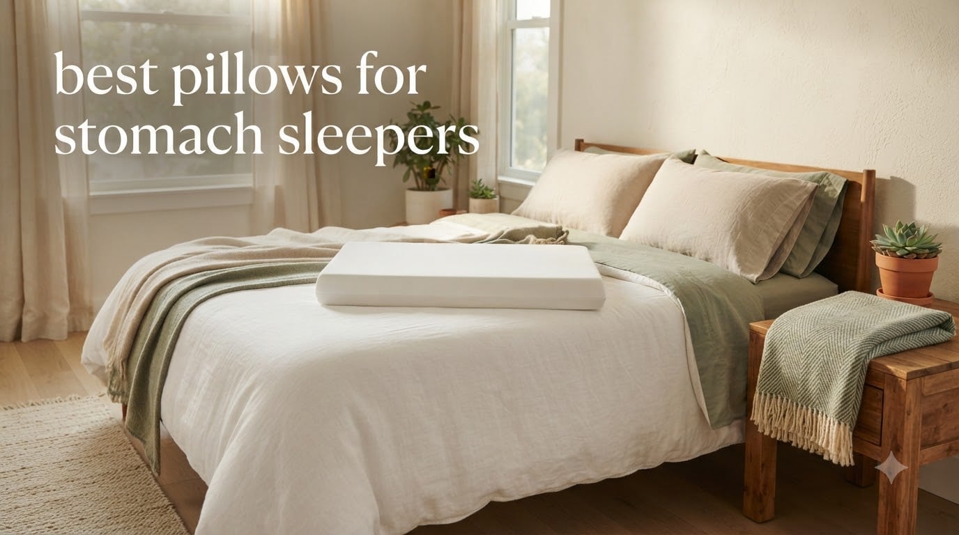 best pillows for stomach sleepers