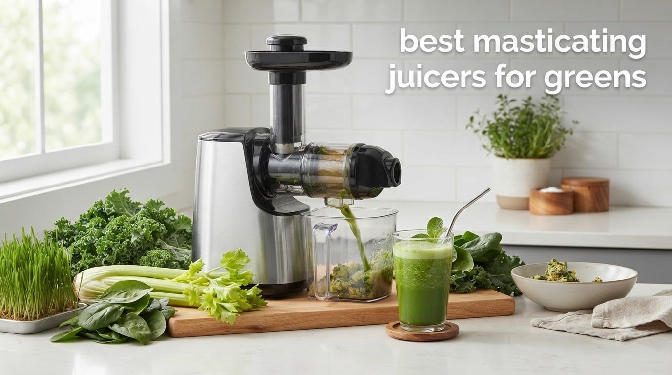 best masticating juicers for greens