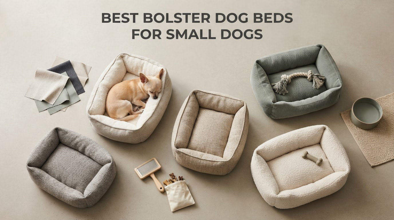 best bolster dog beds for small dogs