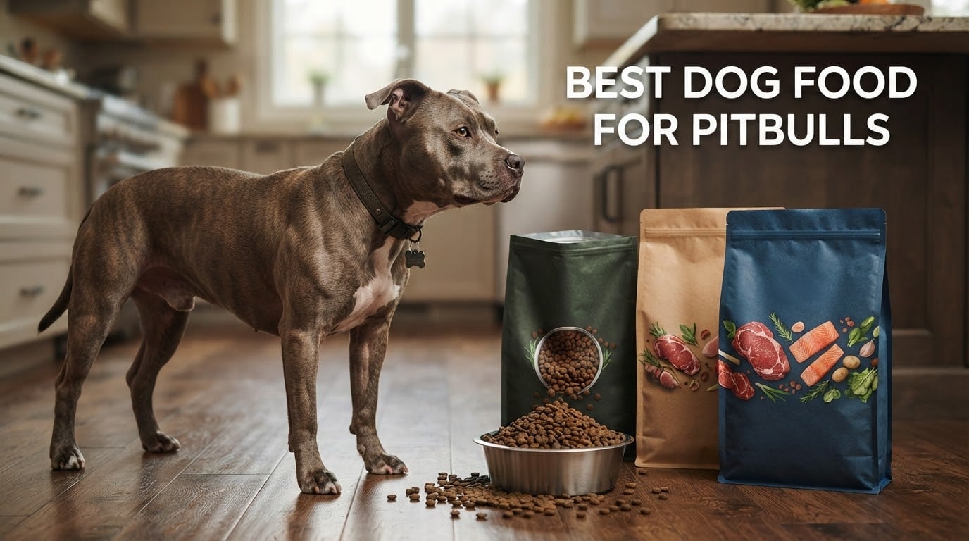 best dog food for pitbulls