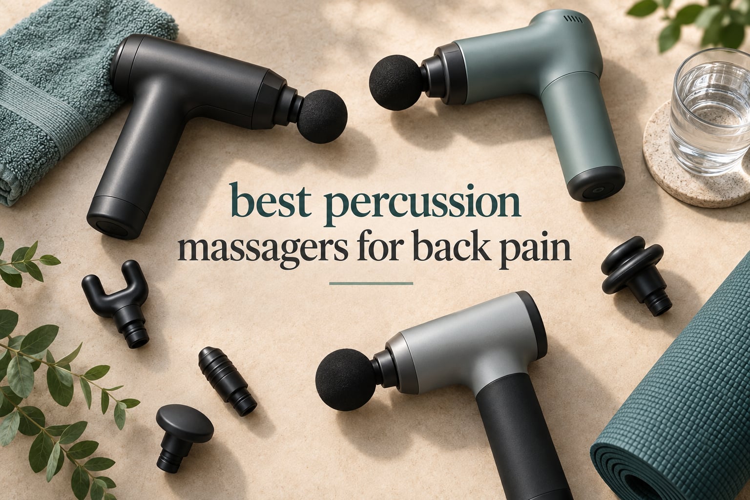 best percussion massagers for back pain