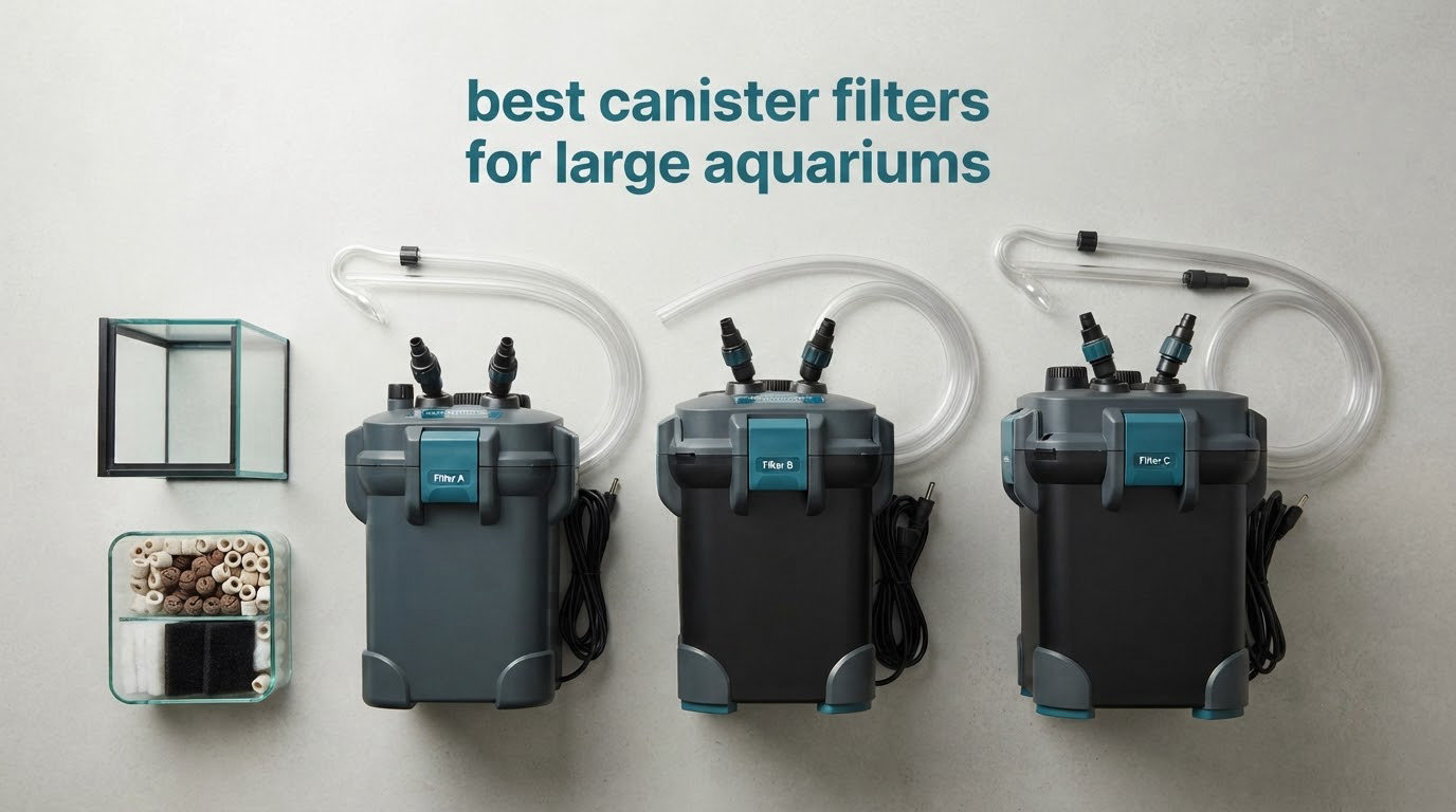 best canister filters for large aquariums