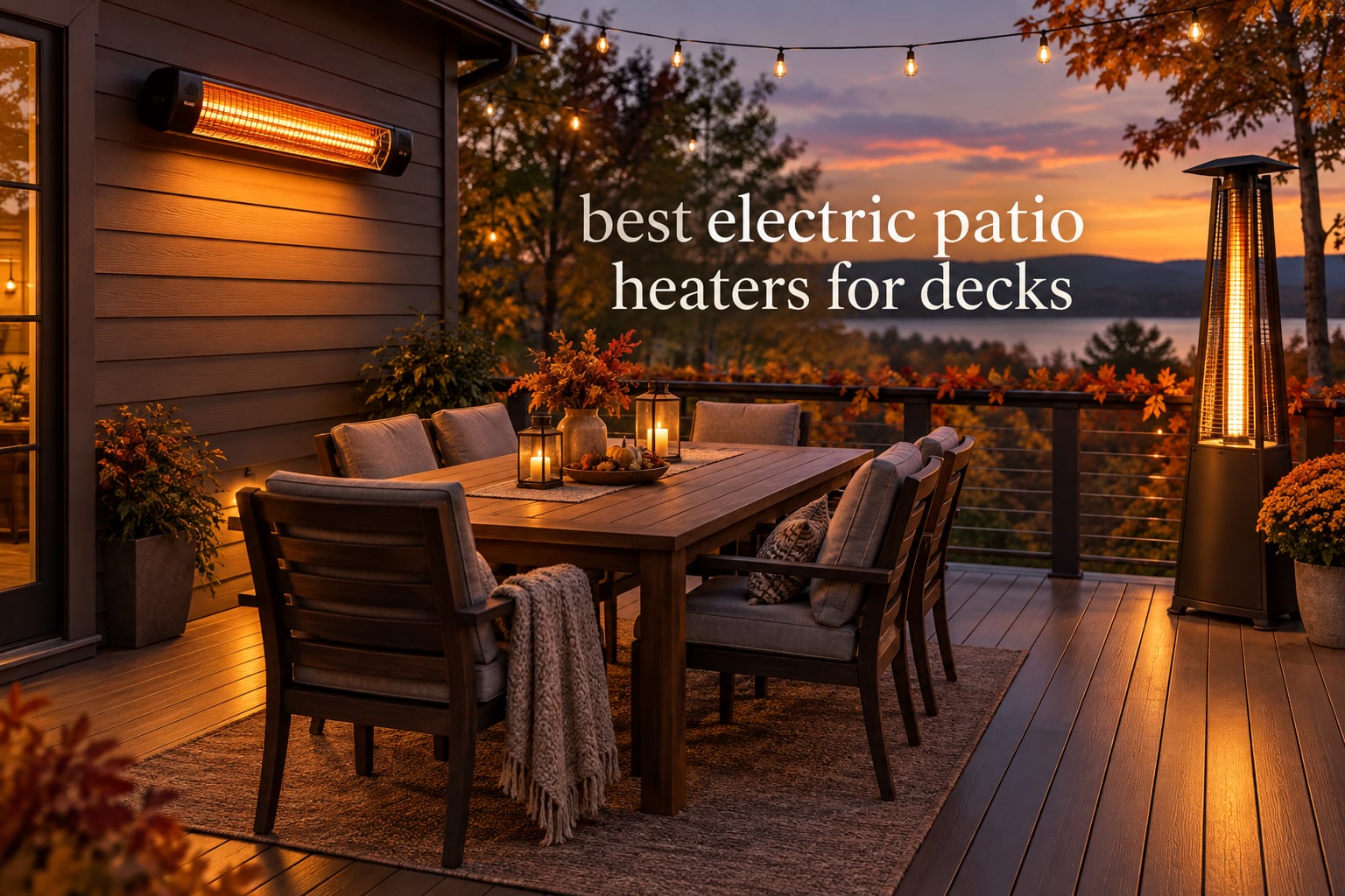 best electric patio heaters for decks