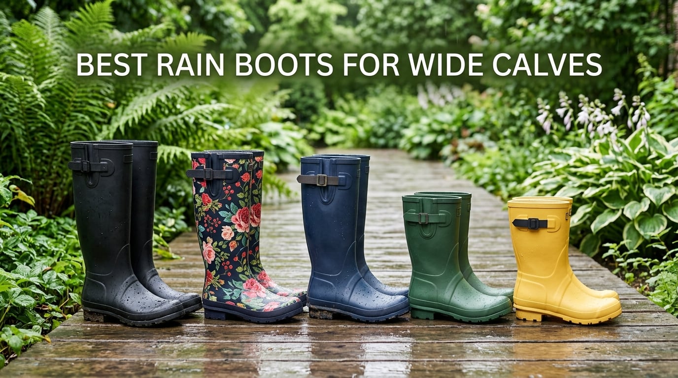 best rain boots for wide calves