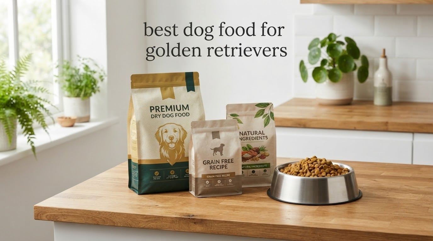 best dog food for golden retrievers