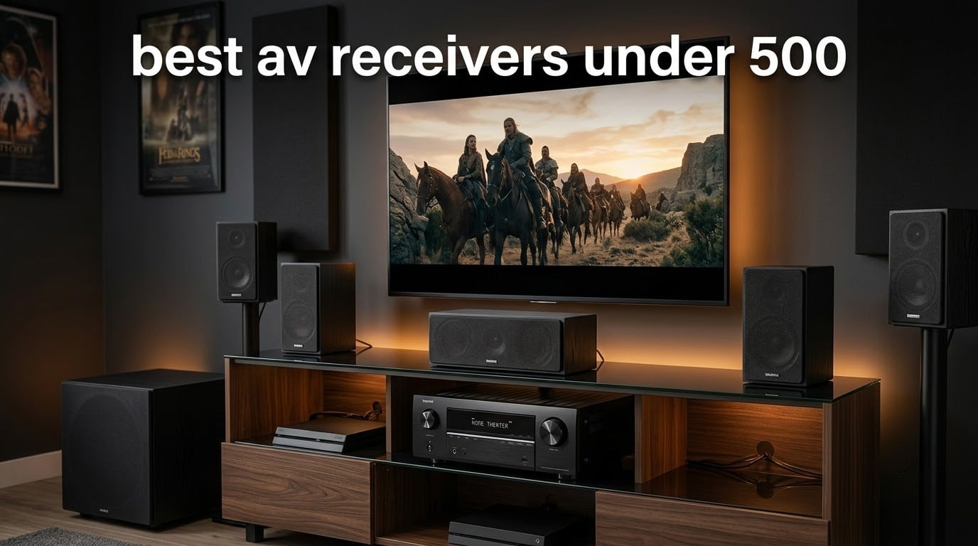 best av receivers under 500