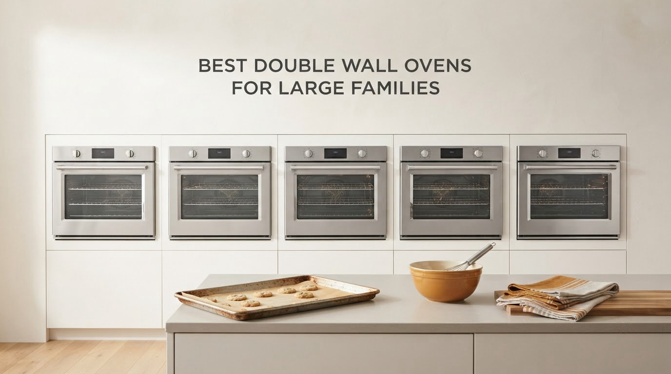 best double wall ovens for large families