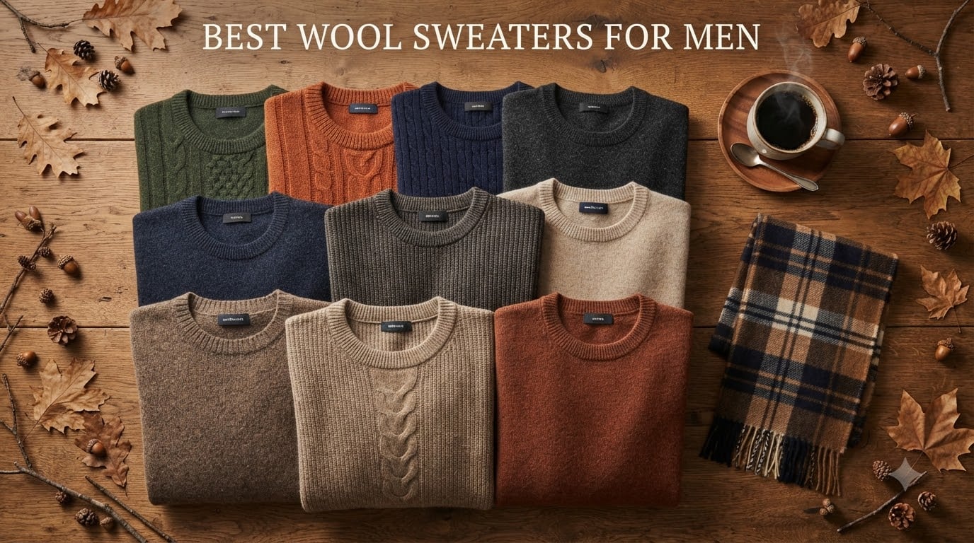 best wool sweaters for men