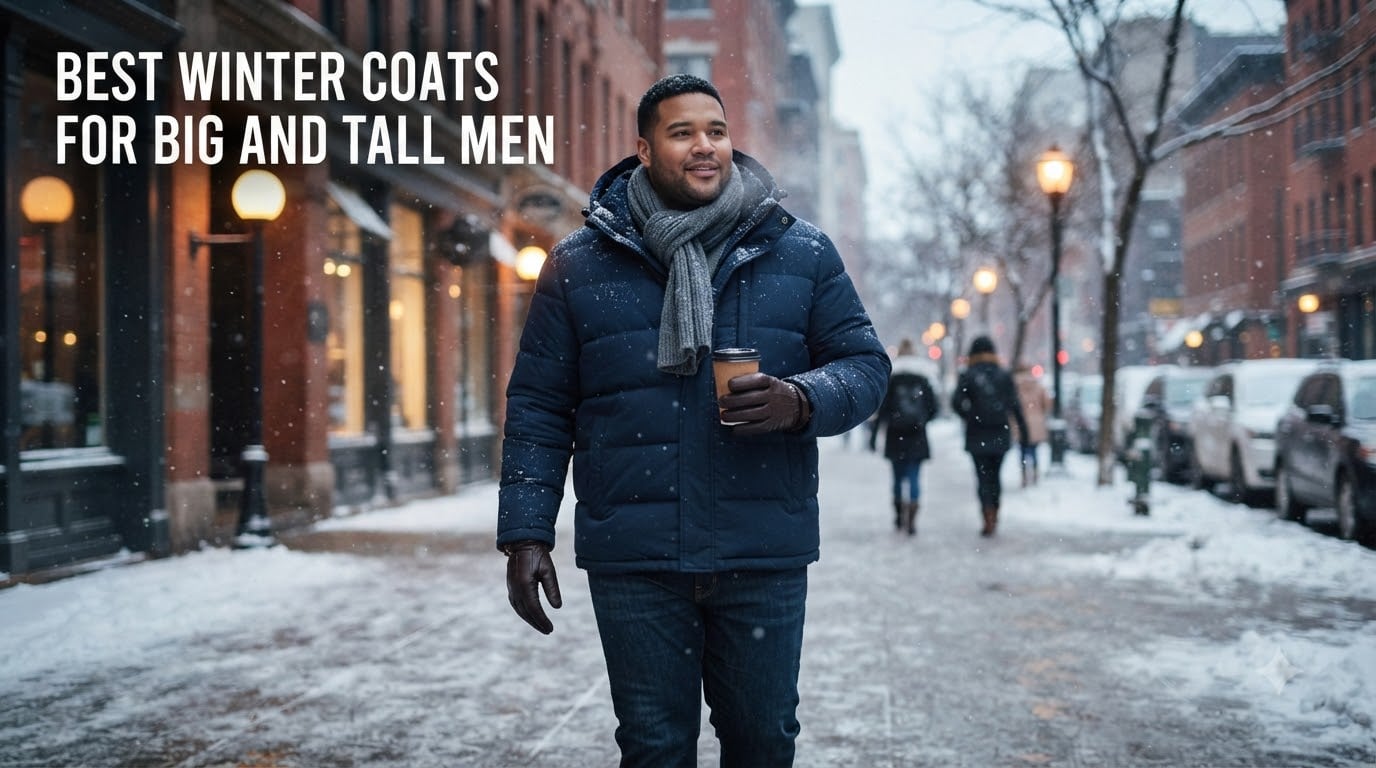 best winter coats for big and tall men