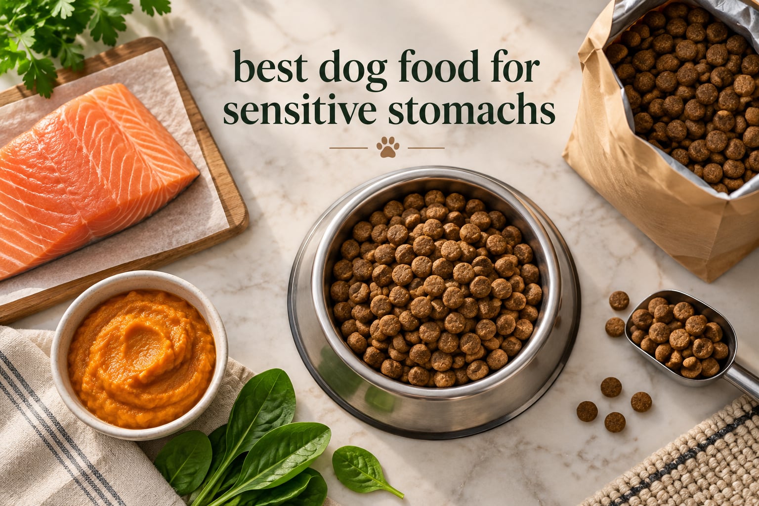 best dog food for sensitive stomachs