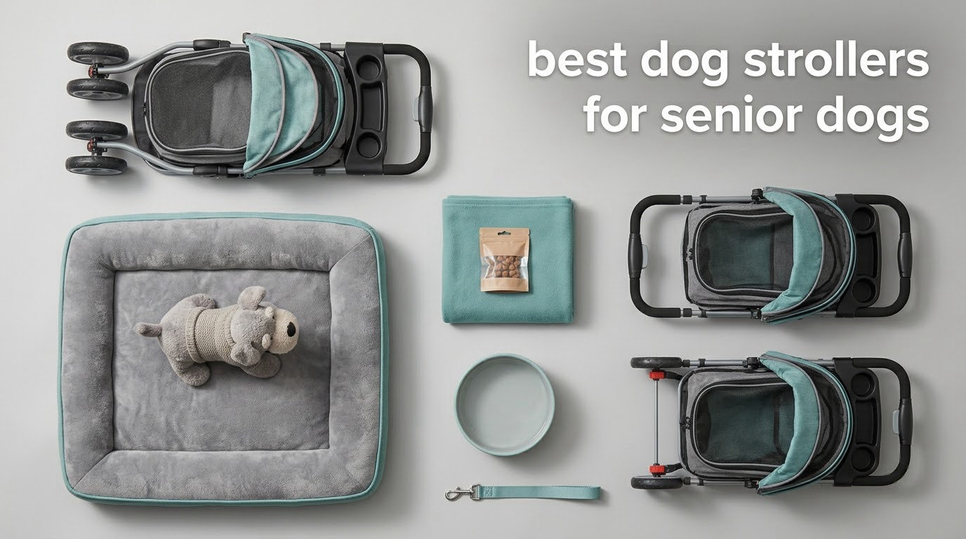 best dog strollers for senior dogs