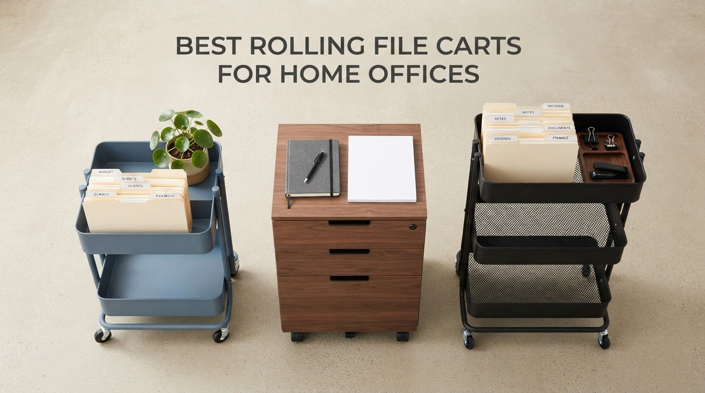 best rolling file carts for home offices