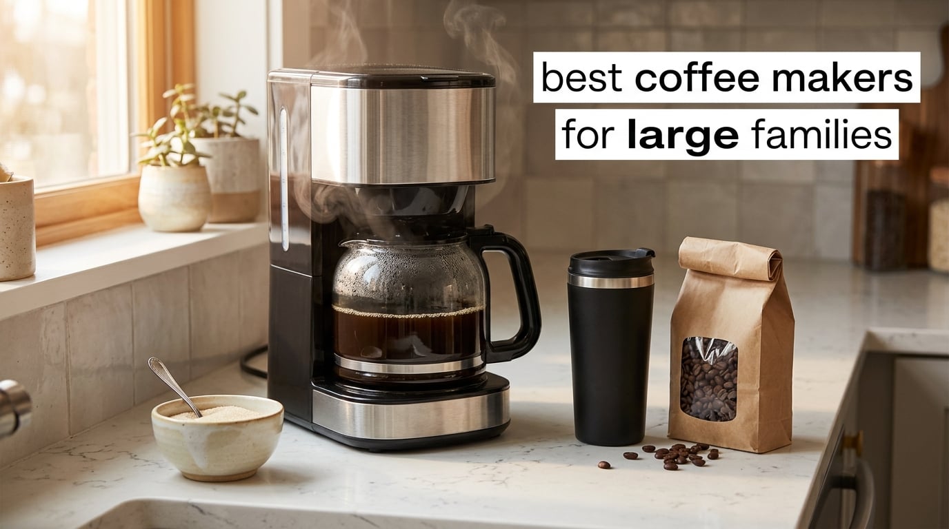 best coffee makers for large families