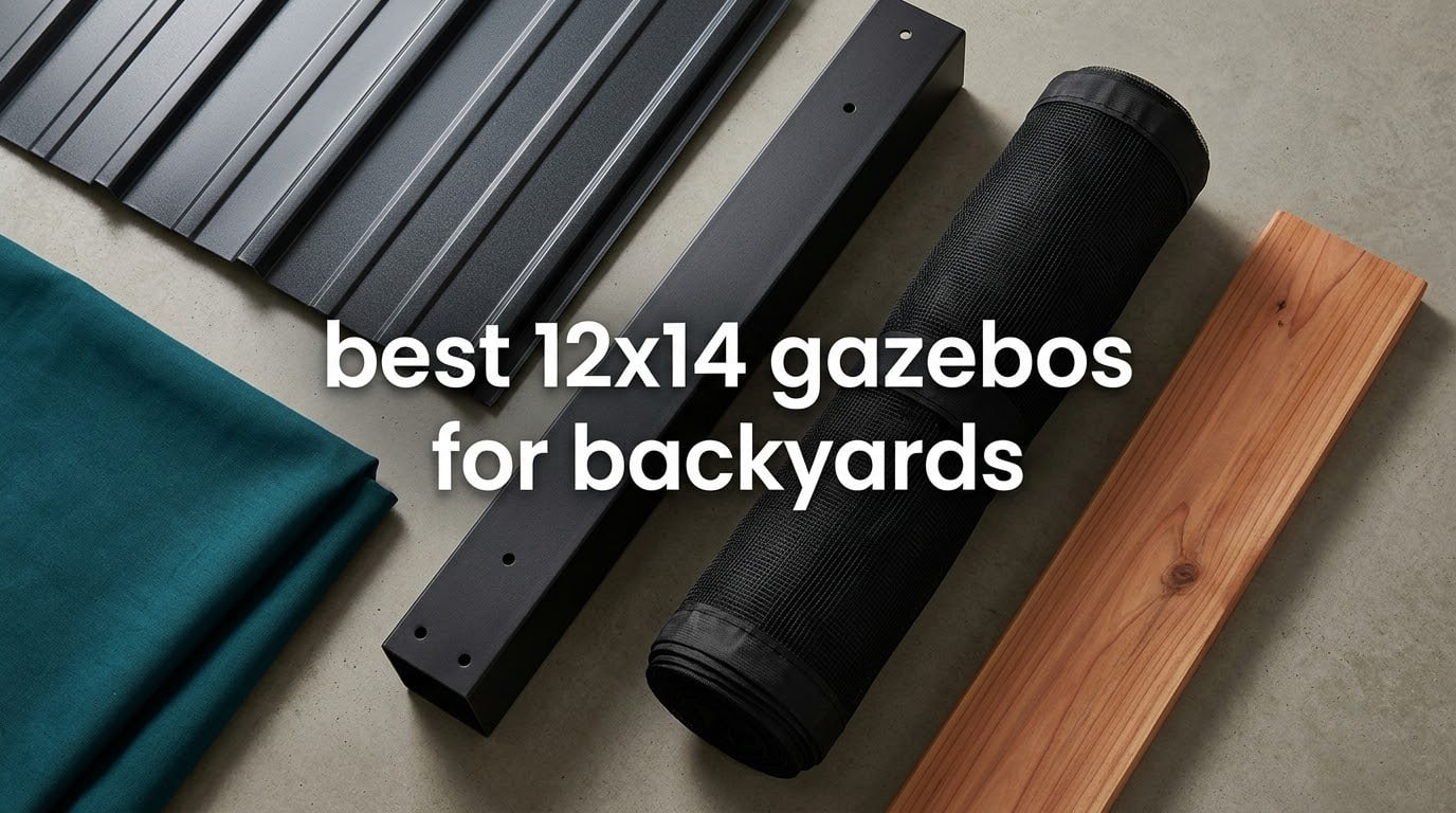 best 12x14 gazebos for backyards