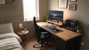 best gaming desks for small bedrooms