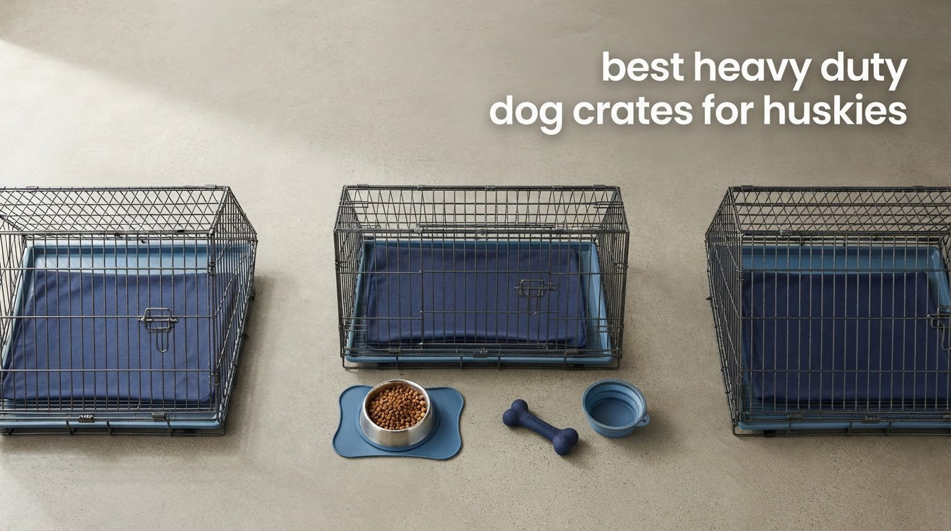 best heavy duty dog crates for huskies