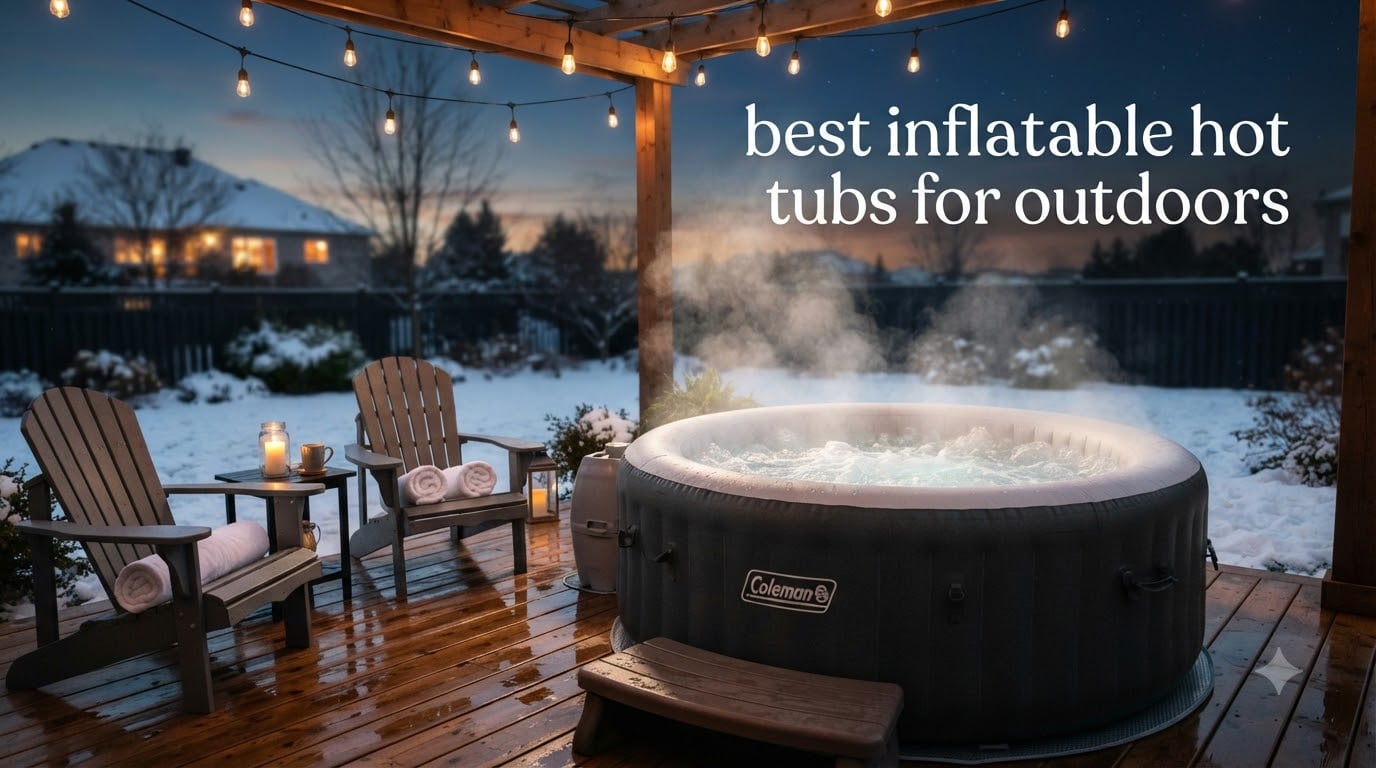 best inflatable hot tubs for outdoors