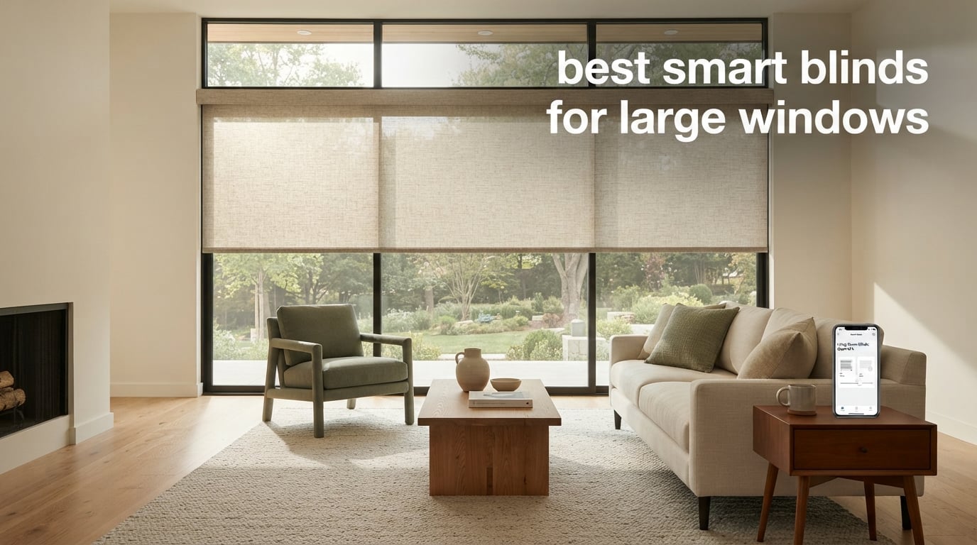 best smart blinds for large windows