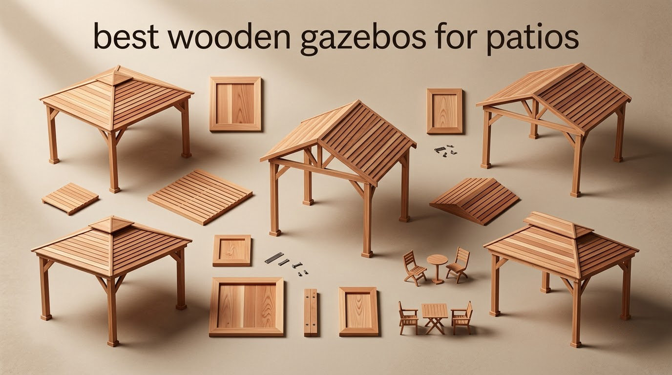 best wooden gazebos for patios