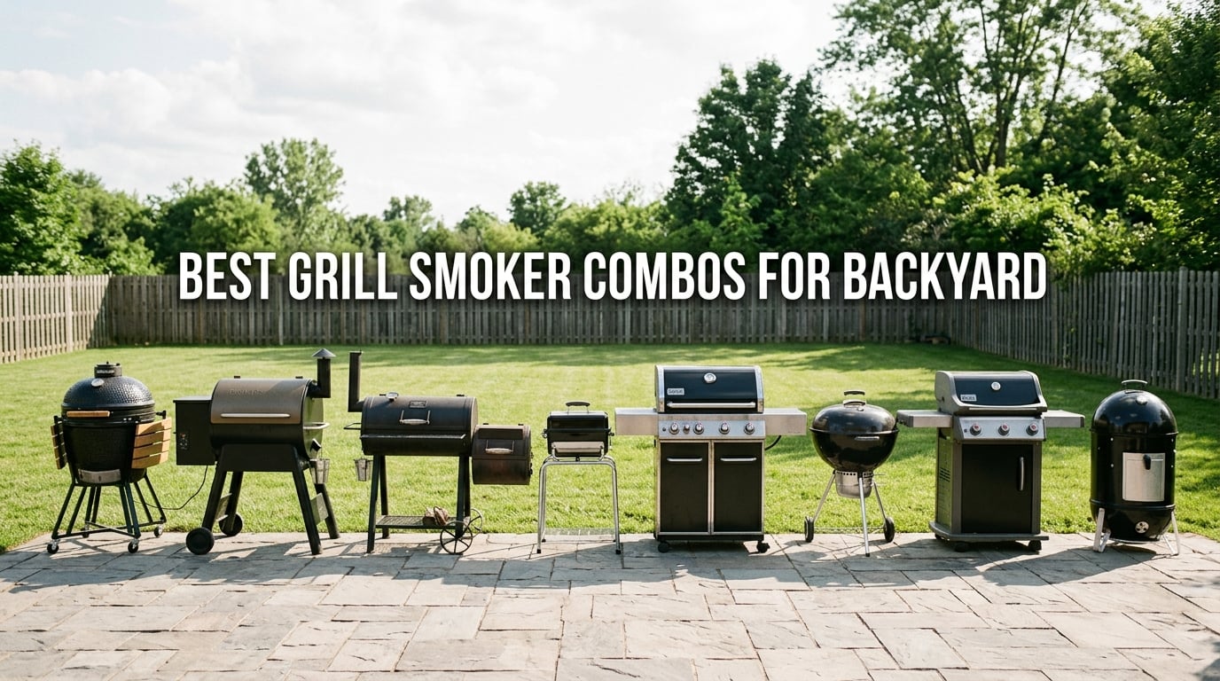 best grill smoker combos for backyard