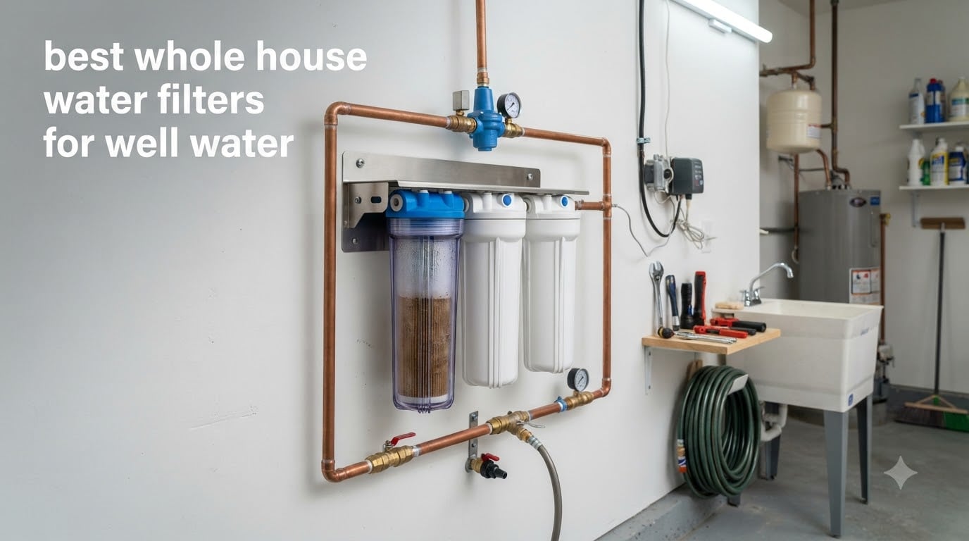best whole house water filters for well water