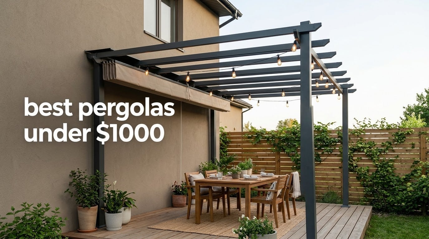 best pergolas under $1000