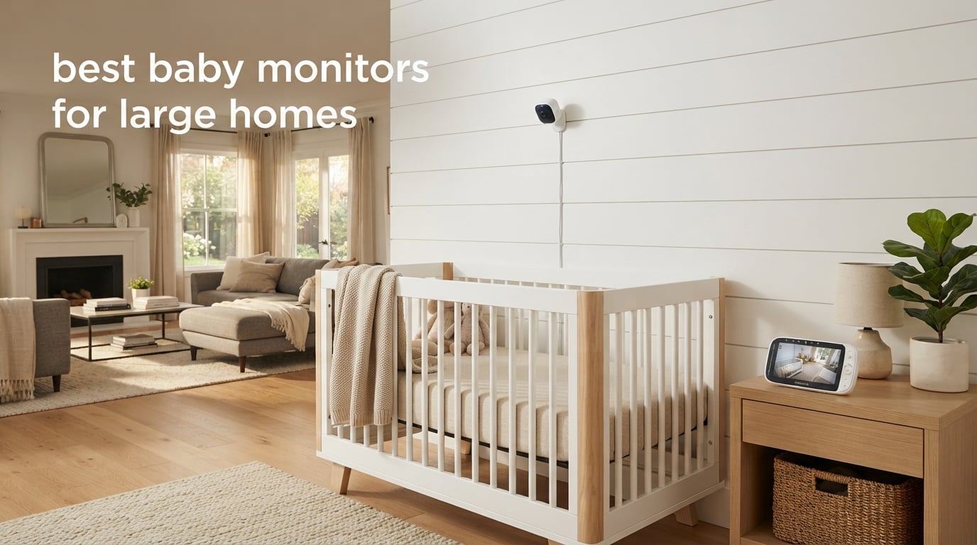 best baby monitors for large homes