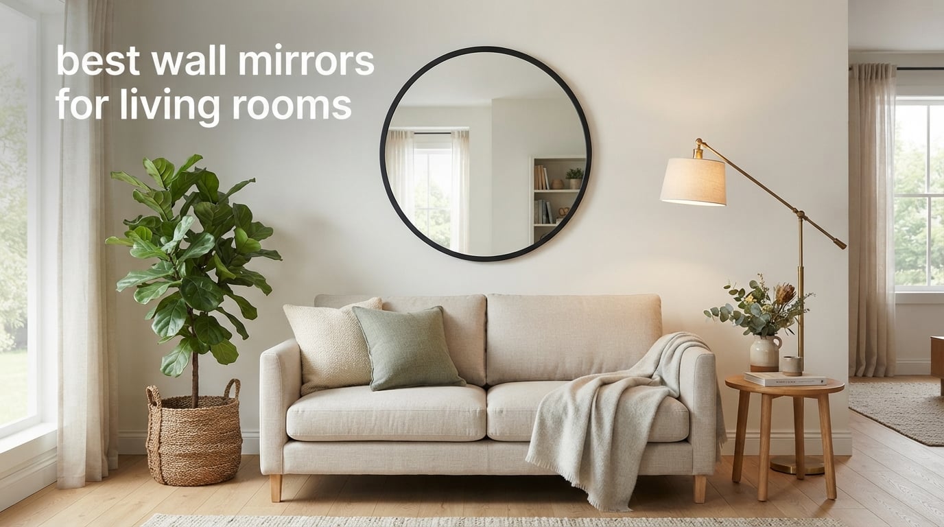 best wall mirrors for living rooms