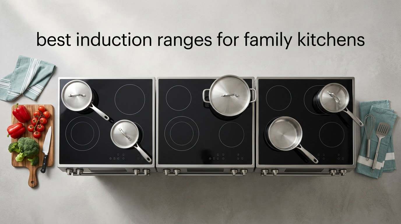 best induction ranges for family kitchens