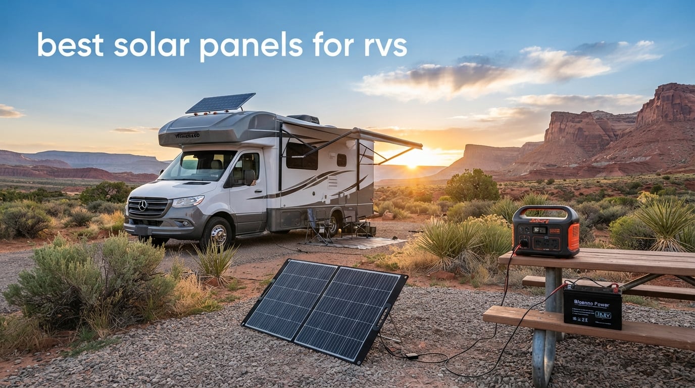 best solar panels for rvs