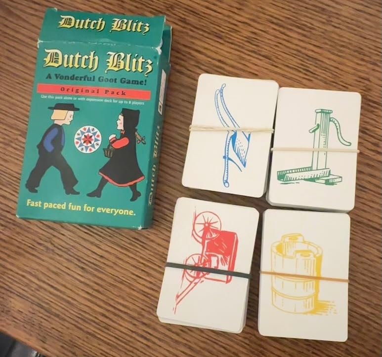 Dutch Blitz Card Game - Original Fast Paced Family Game with 160 Cards customer photo 1