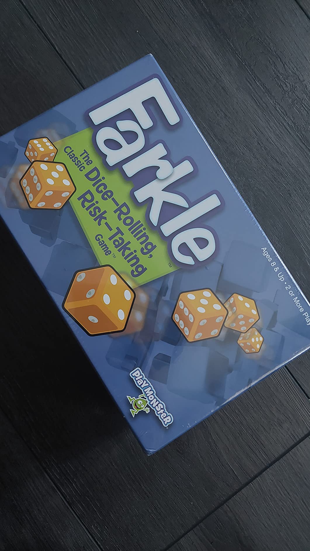 Farkle Dice Games for Kids, Dice Set, Score Sheets Inc, Family Game Night customer photo 1