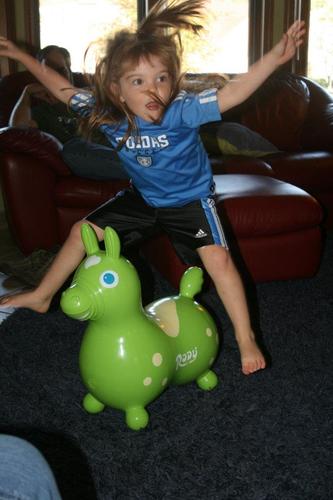 Gymnic Rody Bounce Horse Yellow customer photo 2