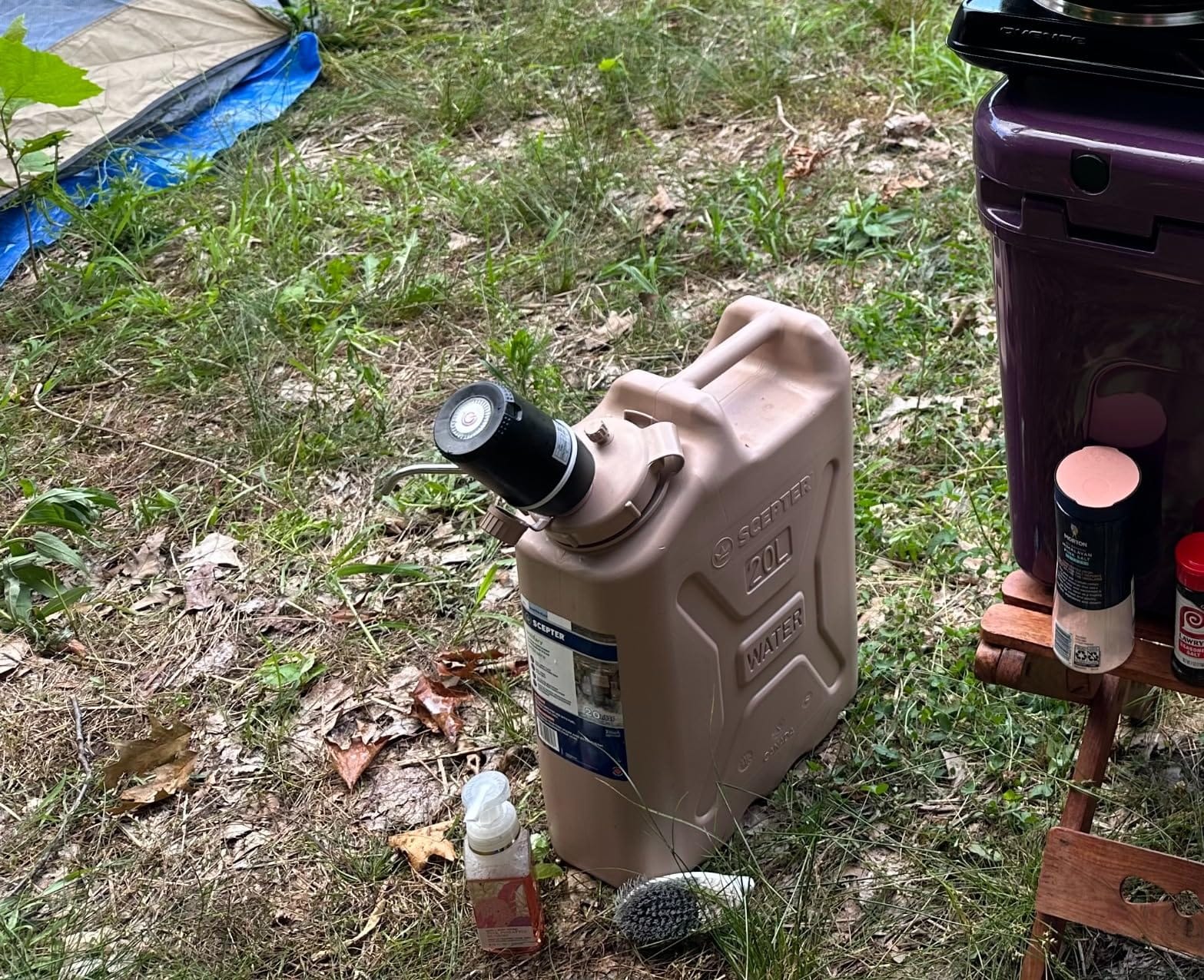 Scepter Military Style Water Storage Container for Camping, Sand, 5 Gallon customer photo 2