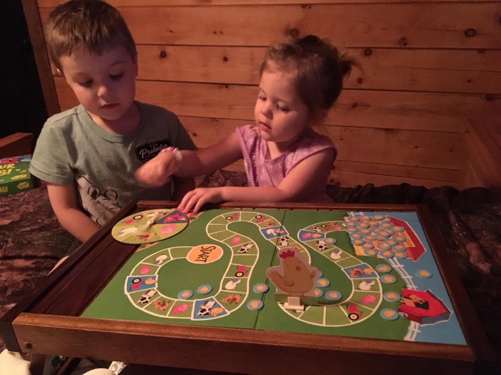 Peaceable Kingdom Count Your Chickens Cooperative Board Game customer photo 2
