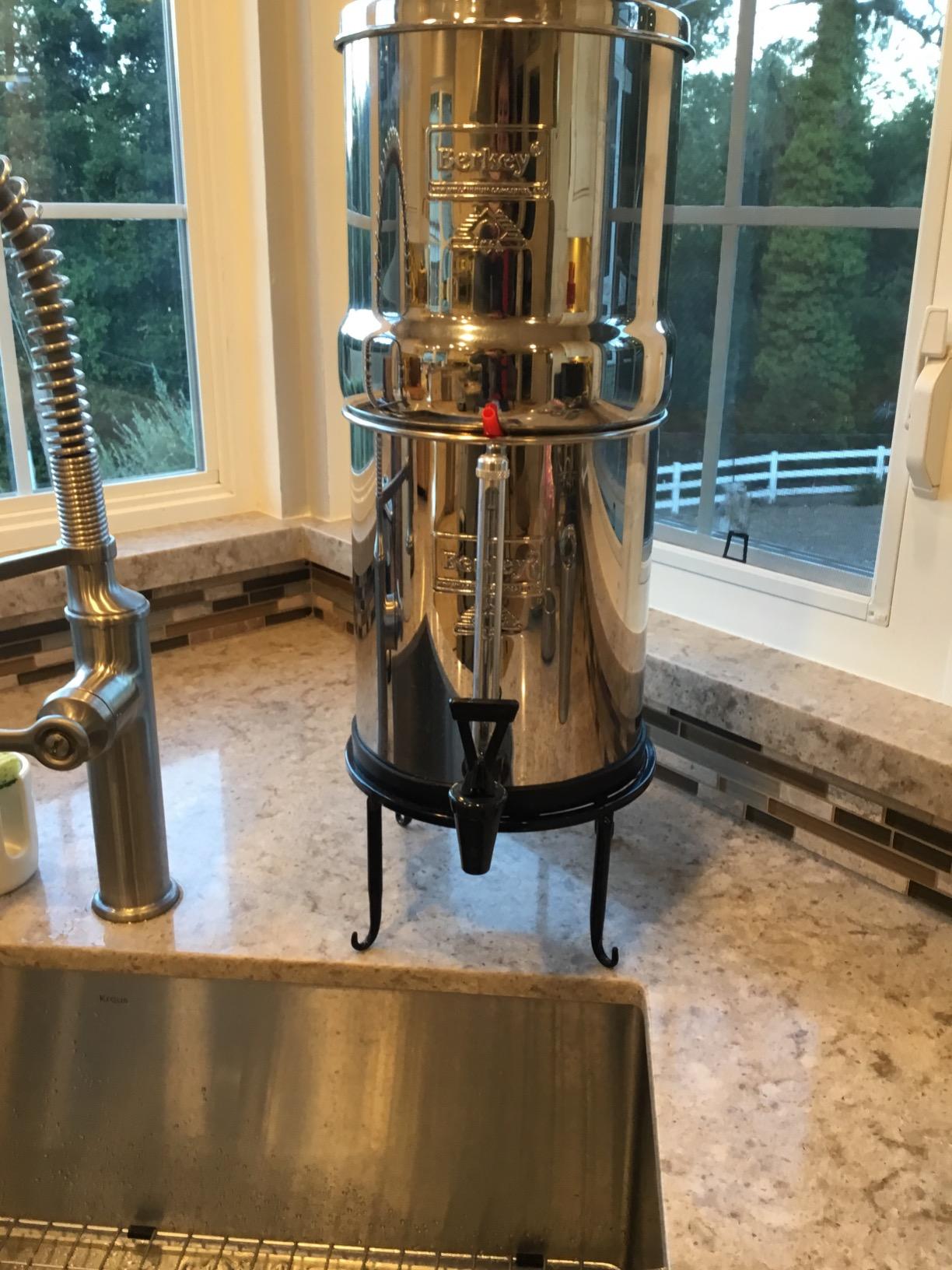 Big Berkey 2.25 Gal Gravity Water Filter System with BB9-2 Filters customer photo 1