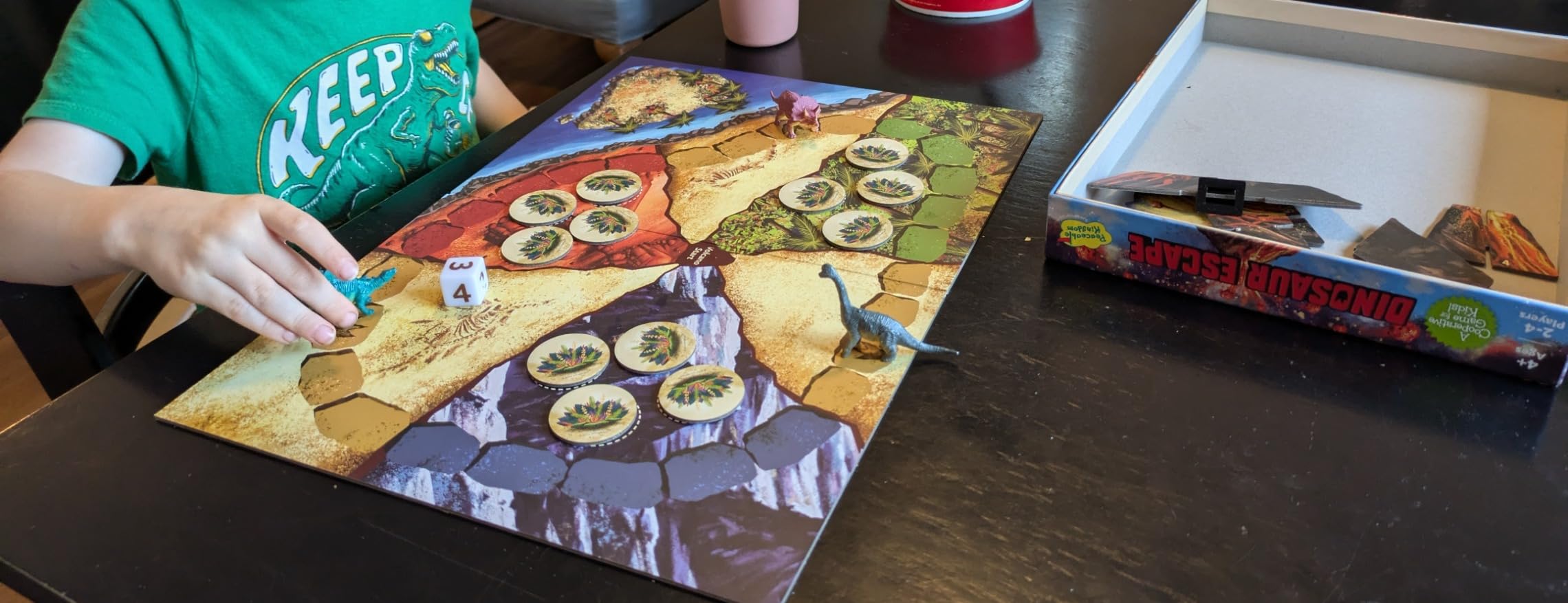 Peaceable Kingdom Dinosaur Escape Cooperative Memory Game of Logic and Luck for 2 to 4 Kids Ages 4+ customer photo 2