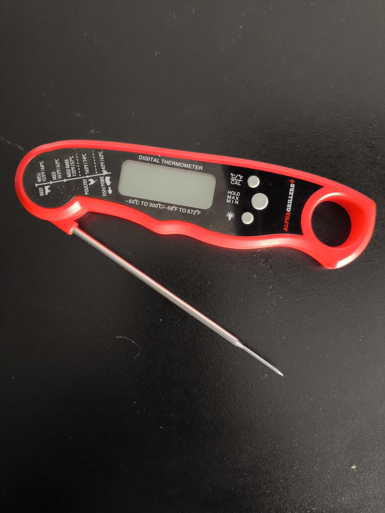 Alpha Grillers Instant Read Thermometer customer photo 1