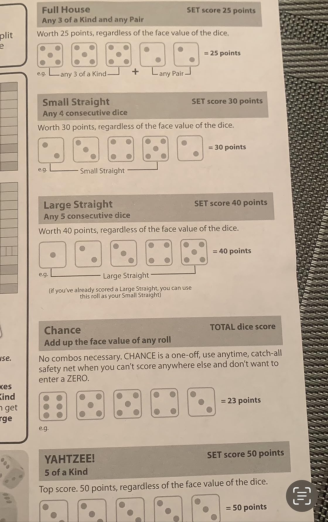 Hasbro Gaming Yahtzee Game, Fast-Playing Dice Games for Kids, Teens, and Adults, Strategy Games, Family Games for Kids, 2 or More Players, Ages 8 and Up customer photo 2