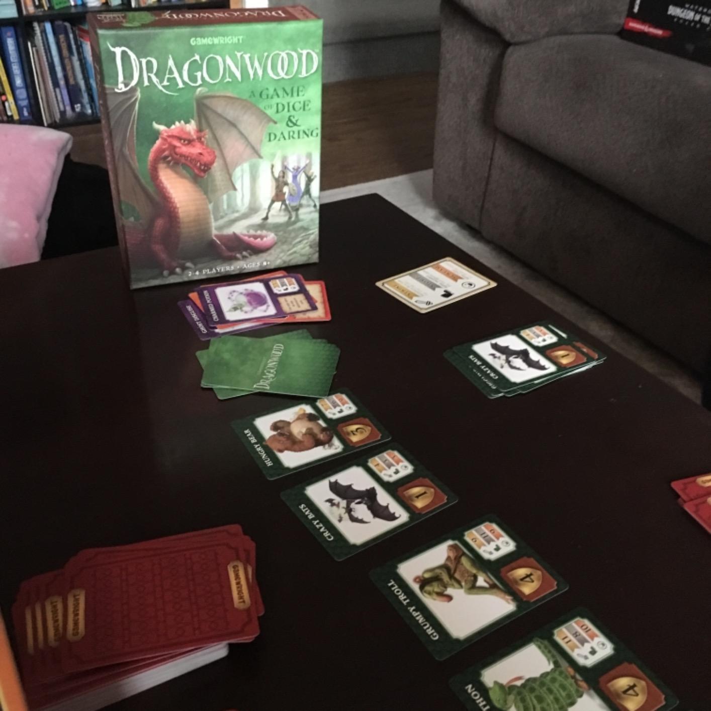 Gamewright Dragonwood A Game of Dice & Daring Board Game Multi-colored, 5