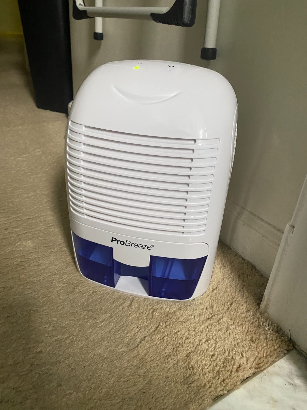 Pro Breeze Electric Mini Dehumidifier, 2200 Cubic Feet (250 sq ft), Compact and Portable for High Humidity in Home, Kitchen, Bedroom, Basement, Caravan, Office, Garage customer photo 2