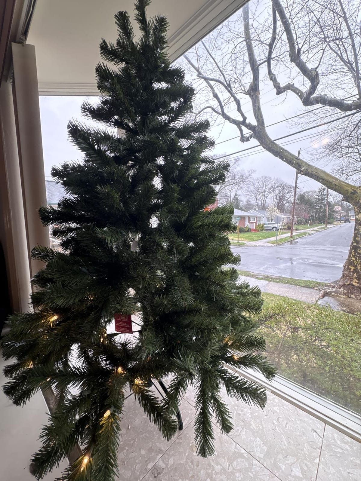 National Tree Company 7ft Pre-Lit North Valley Spruce Christmas Tree customer photo 1