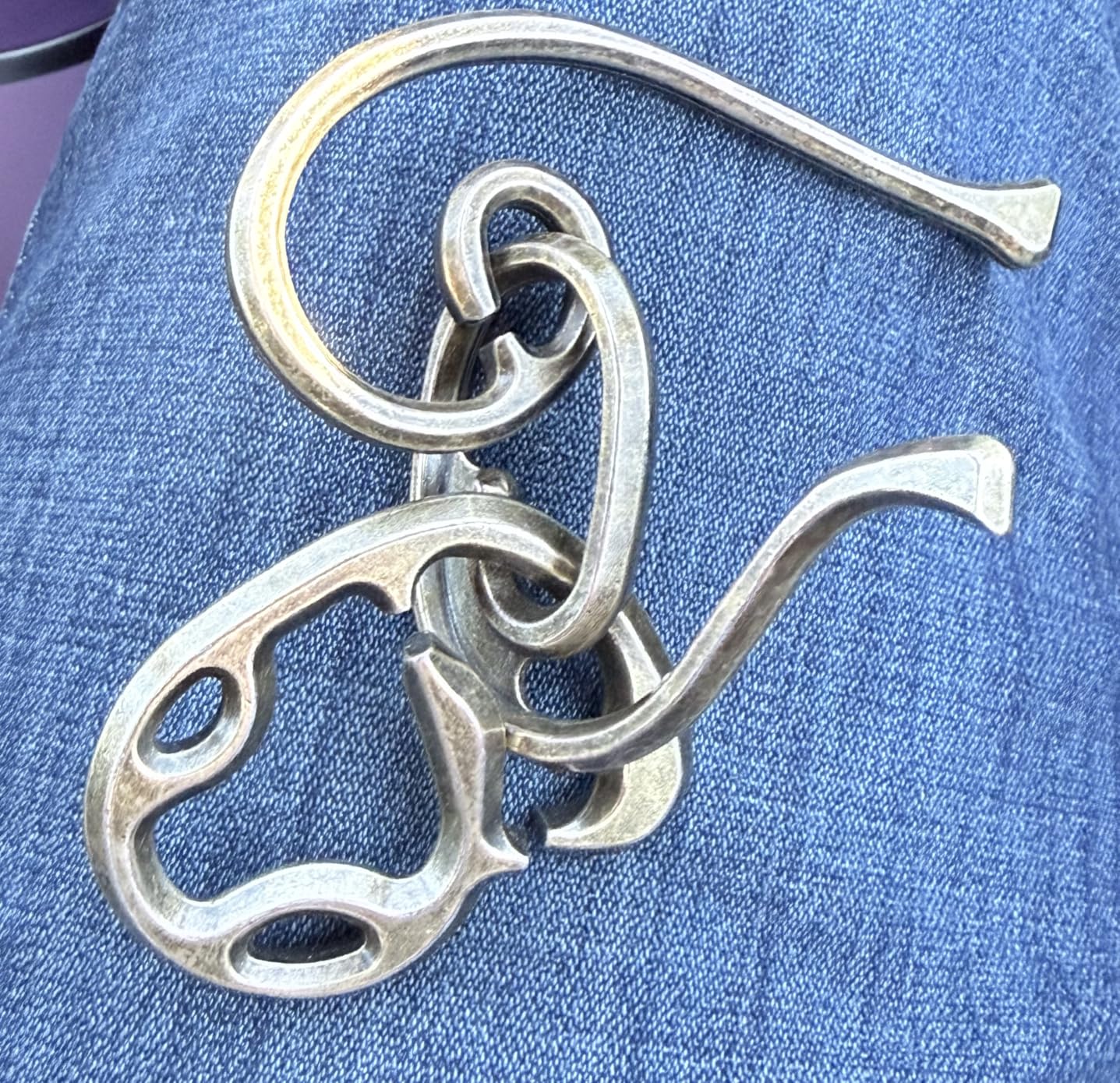 BePuzzled | Infinity Hanayama Metal Brainteaser Puzzle Mensa Rated Level 6, for Ages 12 and Up customer photo 1
