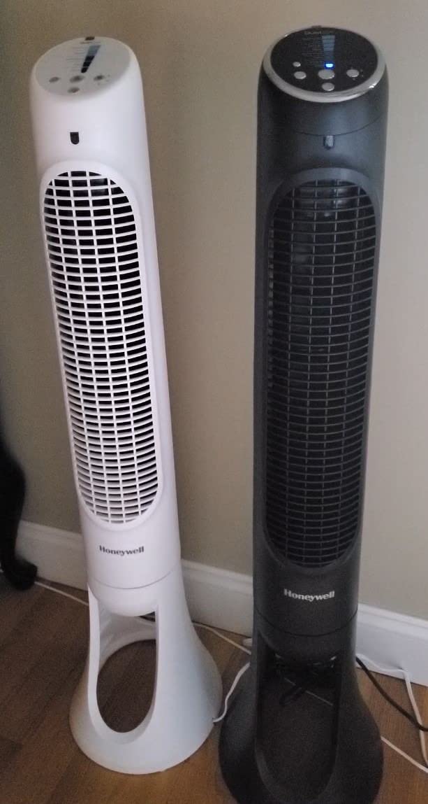 Honeywell QuietSet Whole Room Tower Fan, Oscillating Tower Fan with Remote, Black, HYF290B customer photo 1