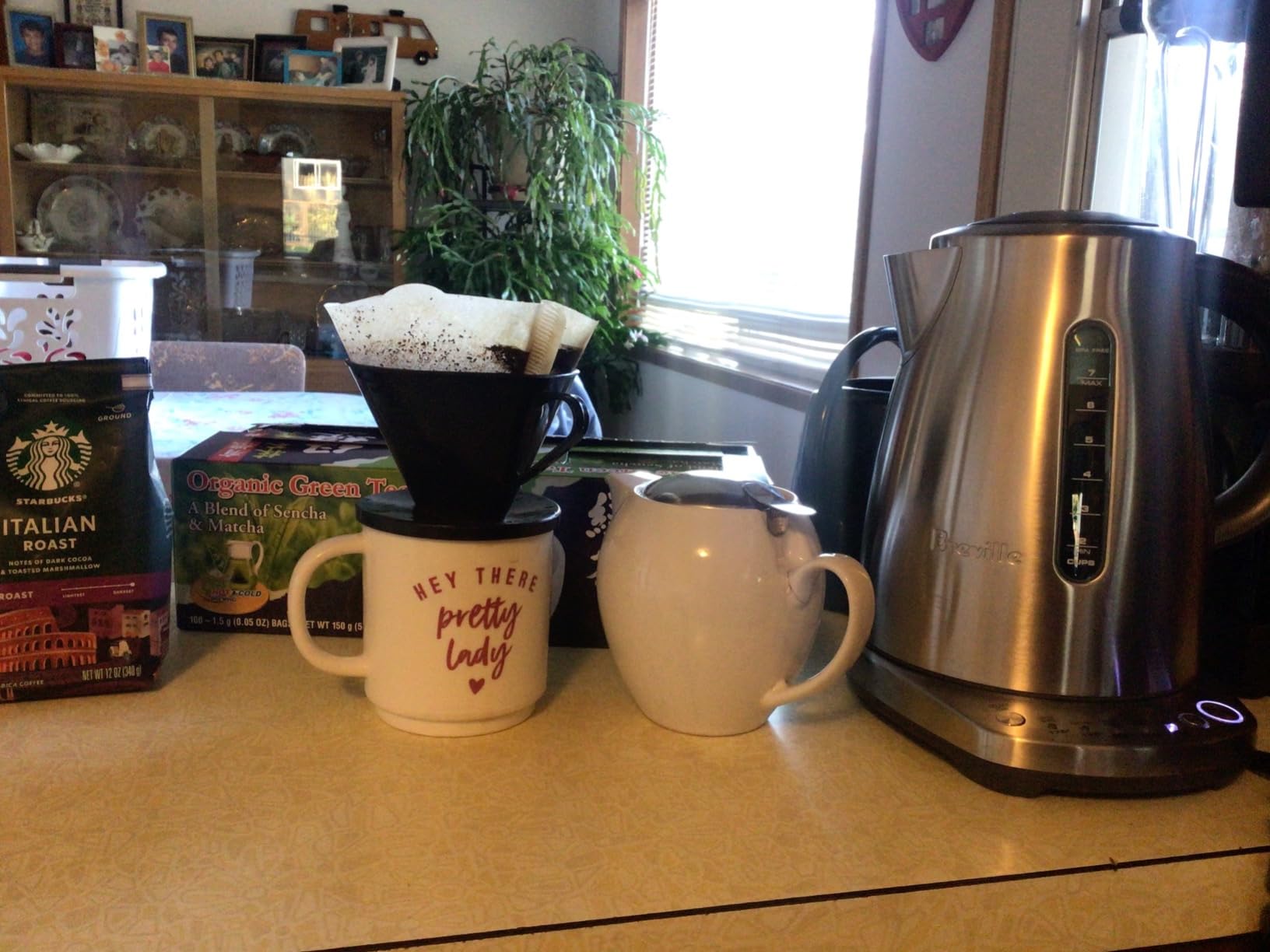Breville BKE700BSS Soft Top Pure Hot Water Kettle, Brushed Stainless Steel customer photo 1